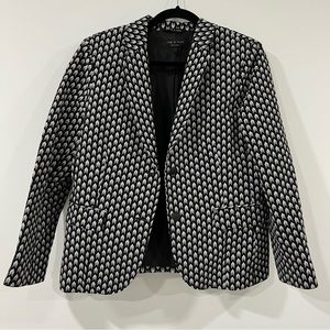 EUC Rag & Bone Chevron Arrow Blazer Size 12